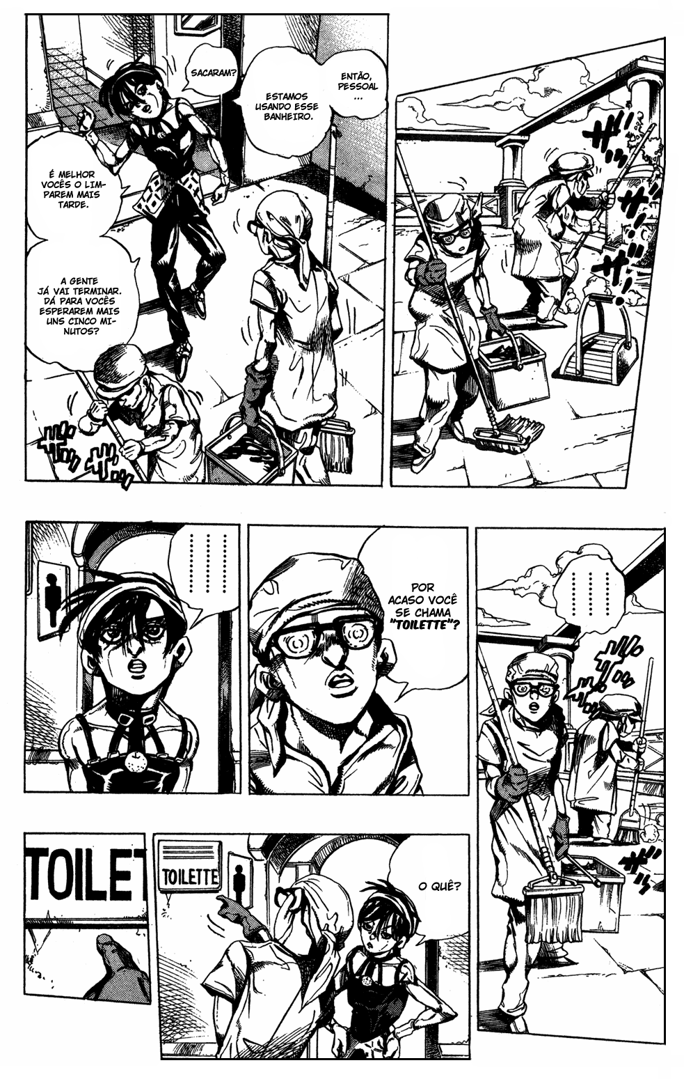 Read JoJo's Bizarre Adventure Part 5  Golden Wind PT-BR Manga Online