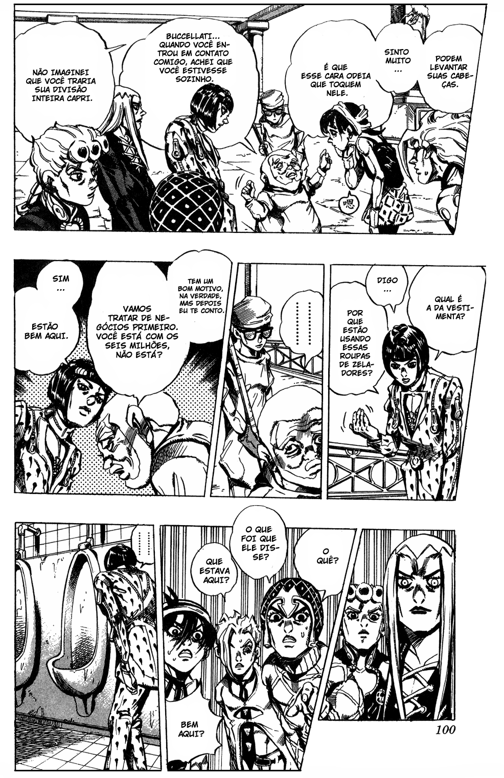 Read JoJo's Bizarre Adventure Part 5  Golden Wind PT-BR Manga Online