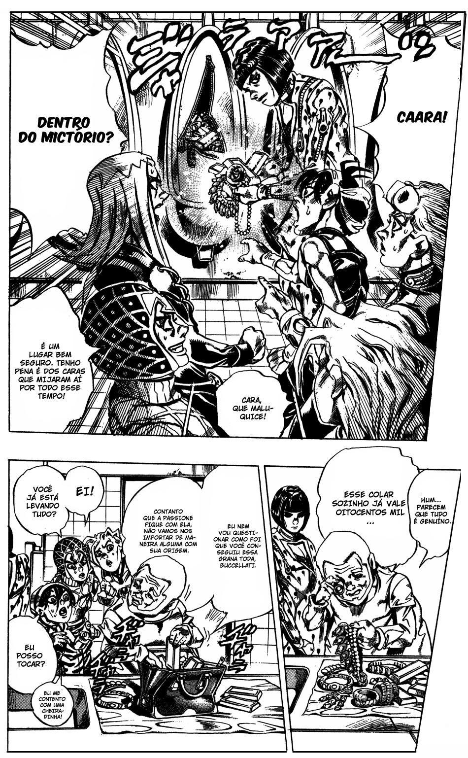 Read JoJo's Bizarre Adventure Part 5  Golden Wind PT-BR Manga Online