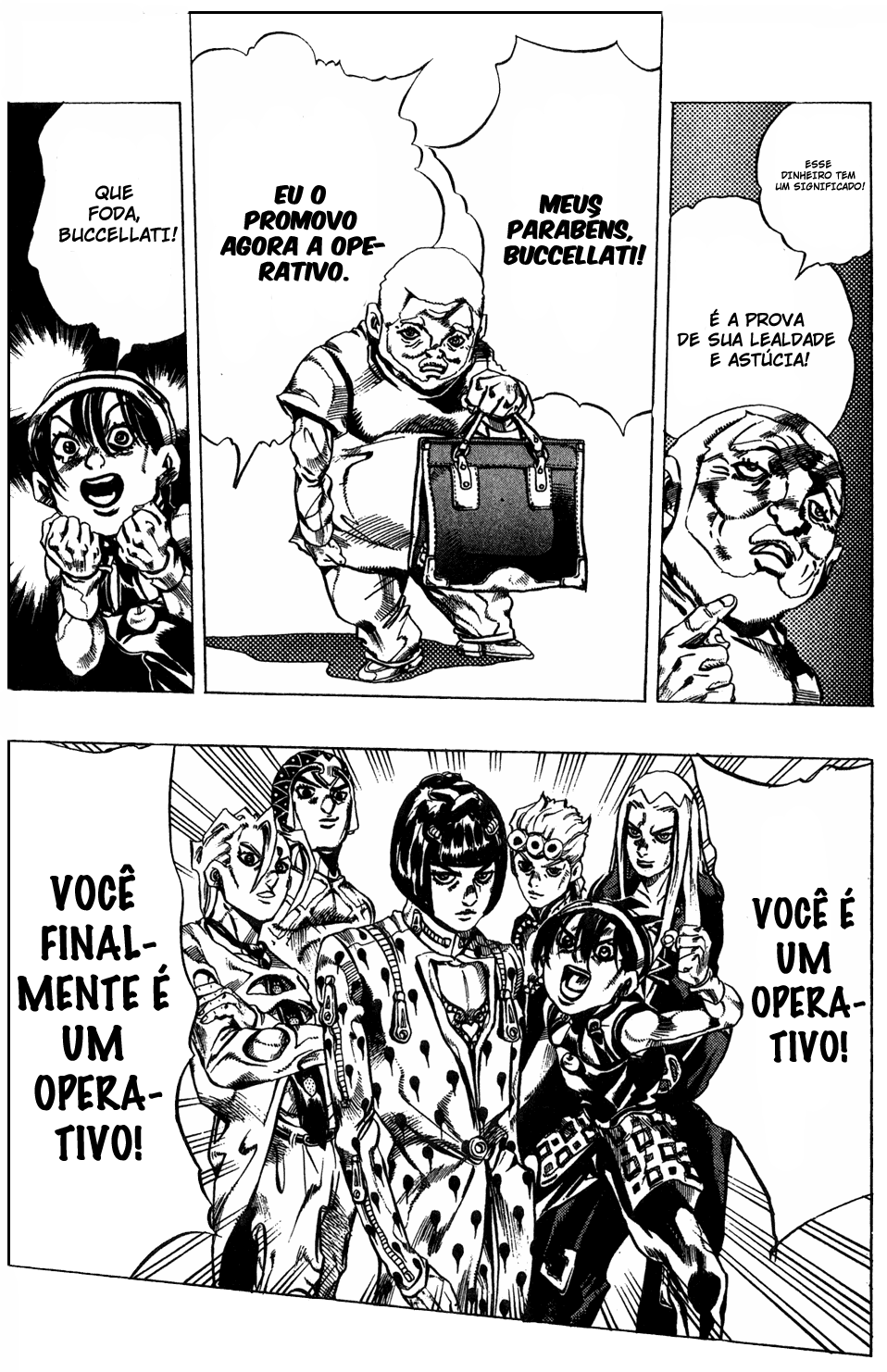 Read JoJo's Bizarre Adventure Part 5  Golden Wind PT-BR Manga Online