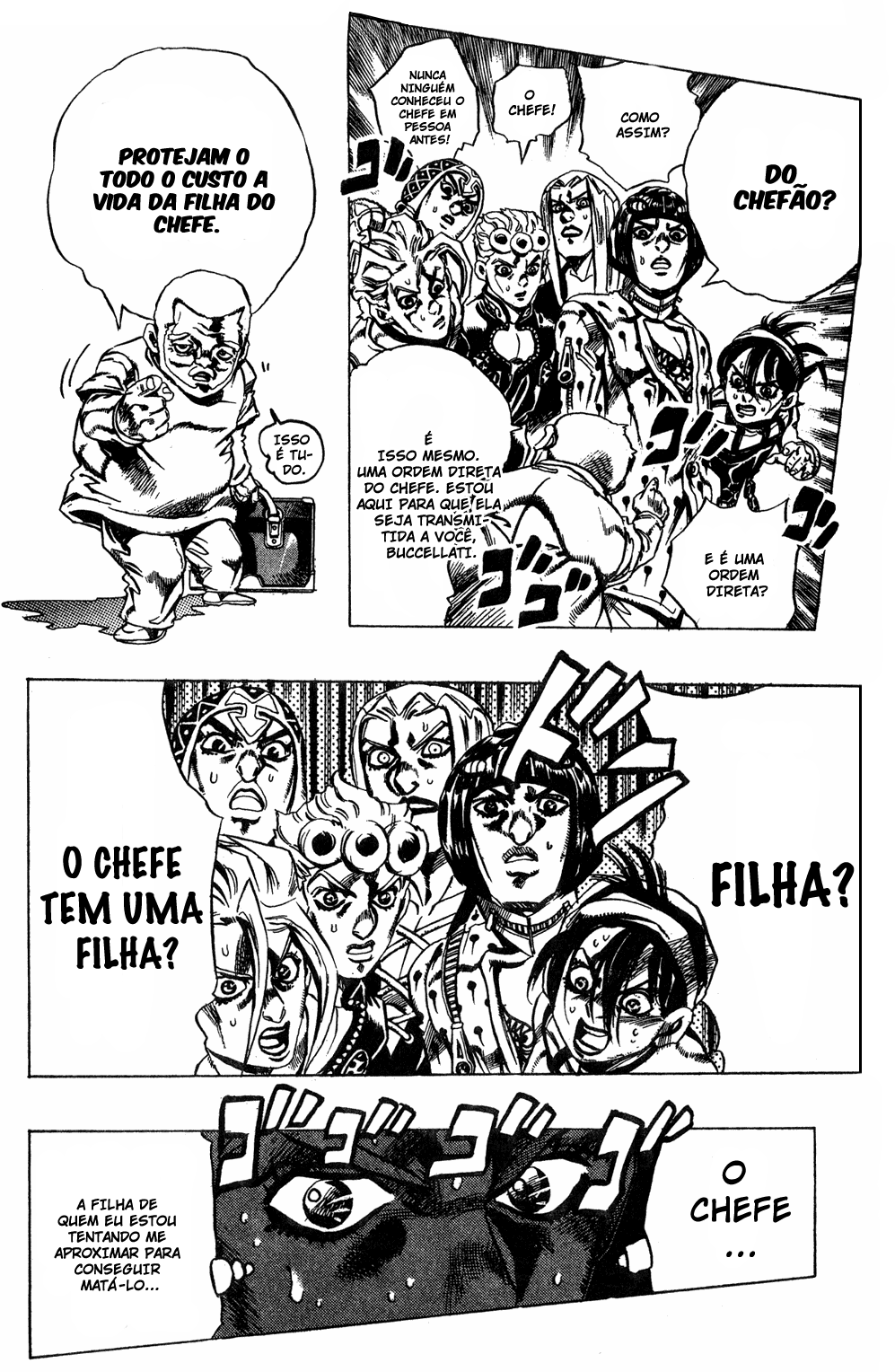Read JoJo's Bizarre Adventure Part 5  Golden Wind PT-BR Manga Online