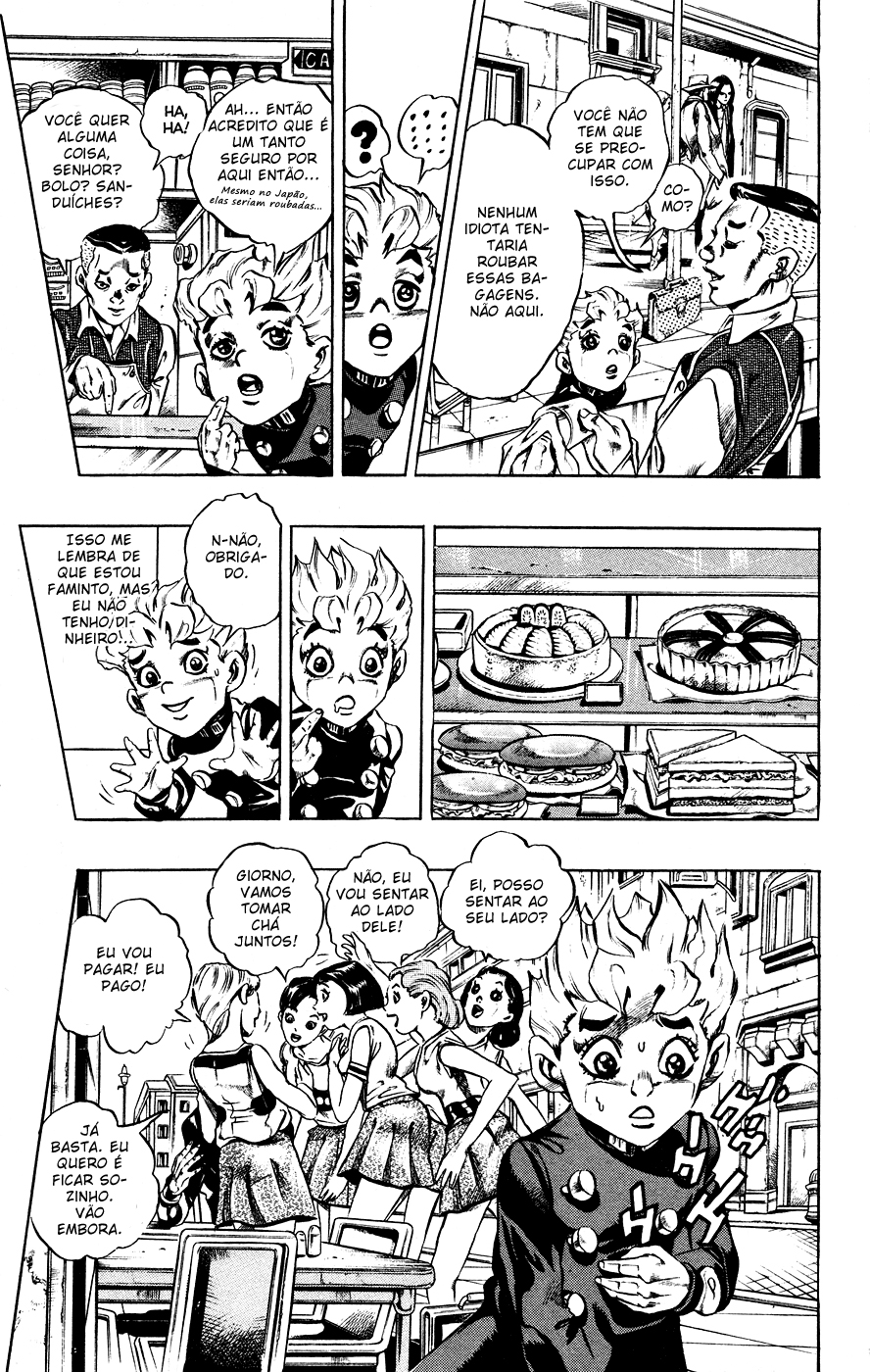 Read JoJo's Bizarre Adventure Part 5  Golden Wind PT-BR Manga Online