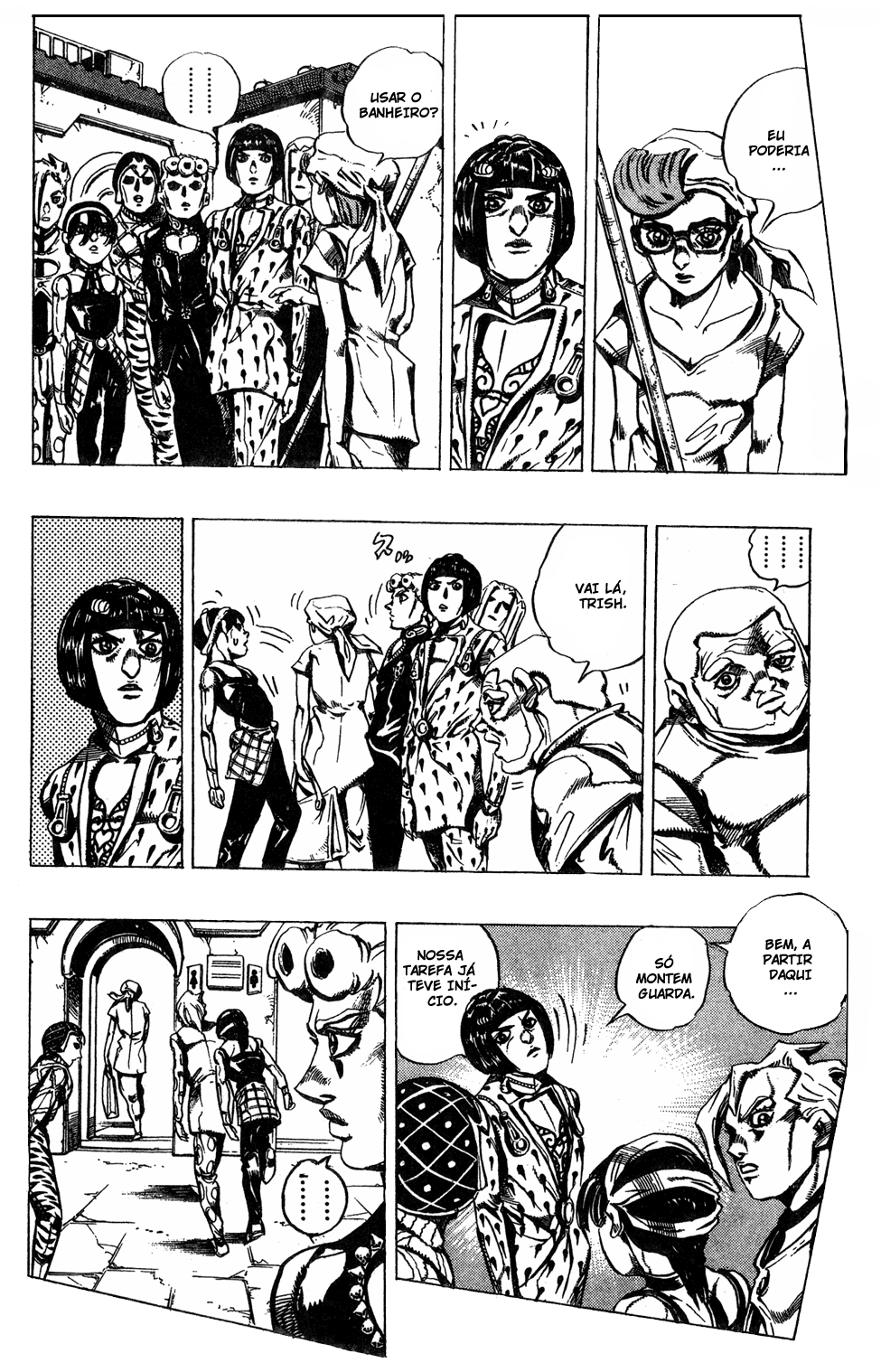 Read JoJo's Bizarre Adventure Part 5  Golden Wind PT-BR Manga Online