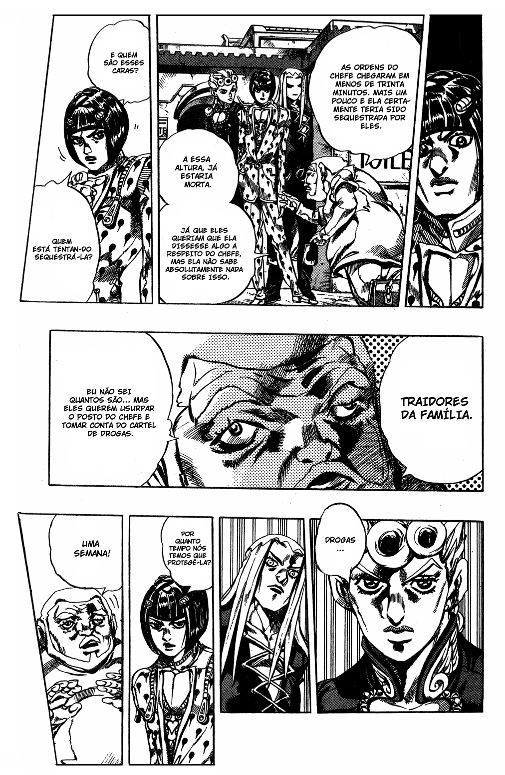 Read JoJo's Bizarre Adventure Part 5  Golden Wind PT-BR Manga Online