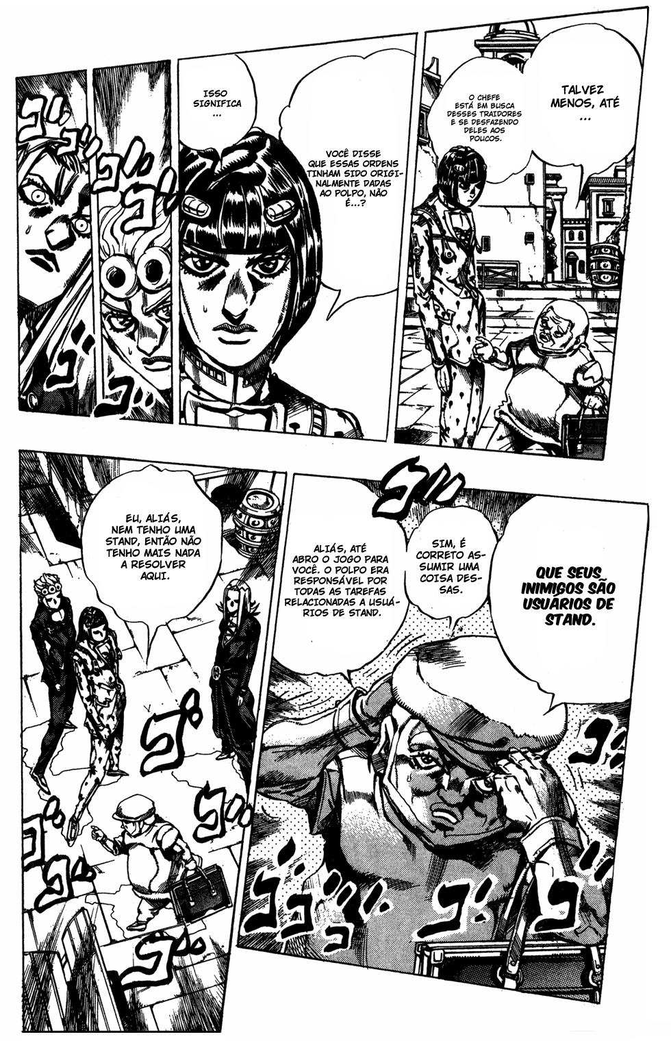 Read JoJo's Bizarre Adventure Part 5  Golden Wind PT-BR Manga Online