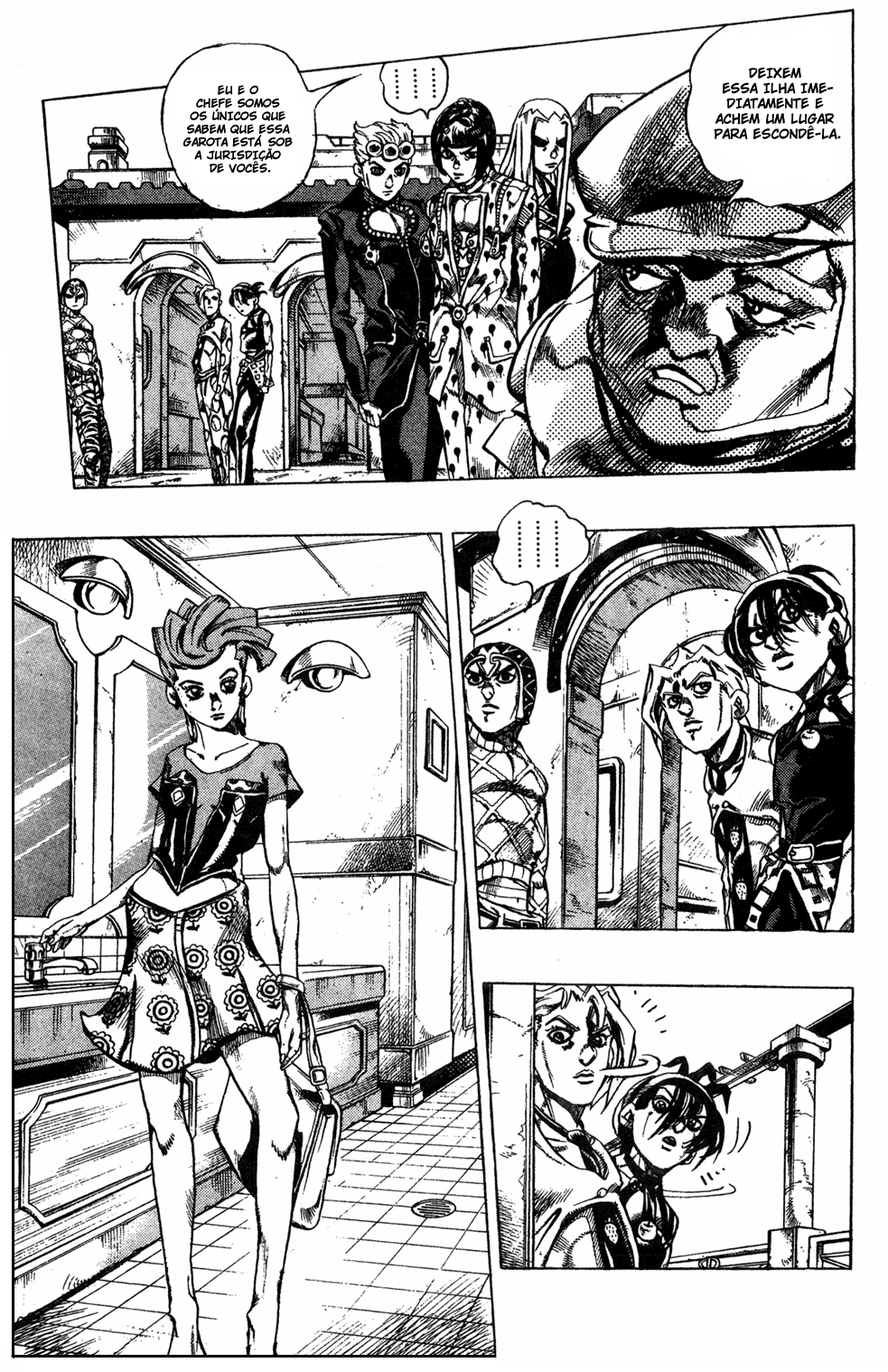 Read JoJo's Bizarre Adventure Part 5  Golden Wind PT-BR Manga Online