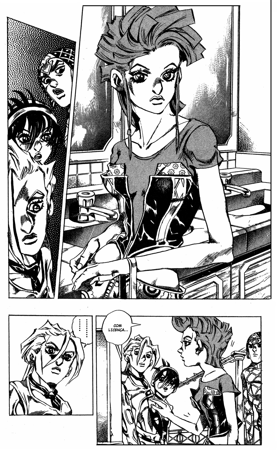Read JoJo's Bizarre Adventure Part 5  Golden Wind PT-BR Manga Online