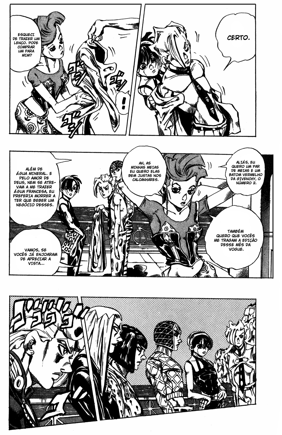 Read JoJo's Bizarre Adventure Part 5  Golden Wind PT-BR Manga Online