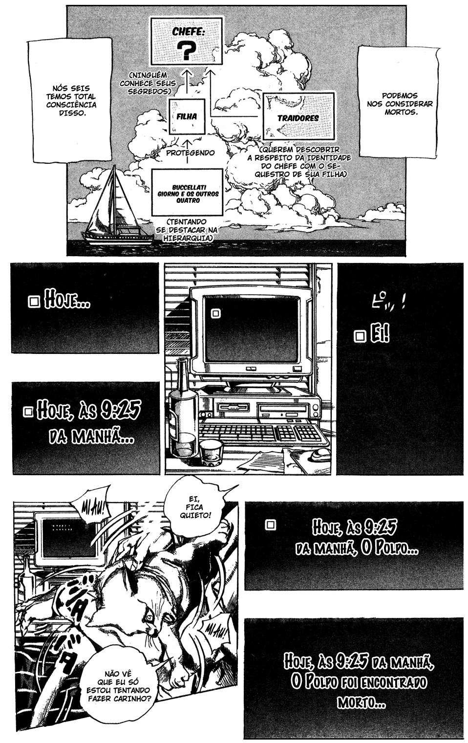Read JoJo's Bizarre Adventure Part 5  Golden Wind PT-BR Manga Online