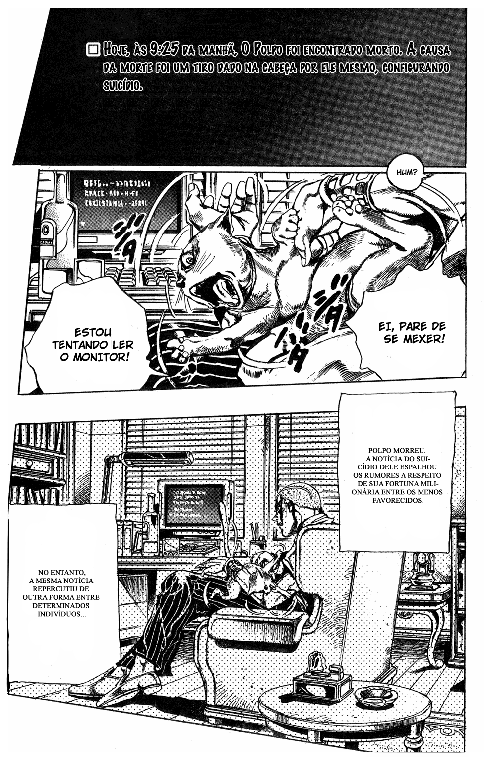 Read JoJo's Bizarre Adventure Part 5  Golden Wind PT-BR Manga Online