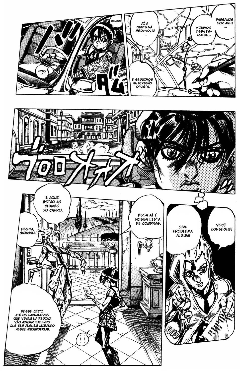 Read JoJo's Bizarre Adventure Part 5  Golden Wind PT-BR Manga Online