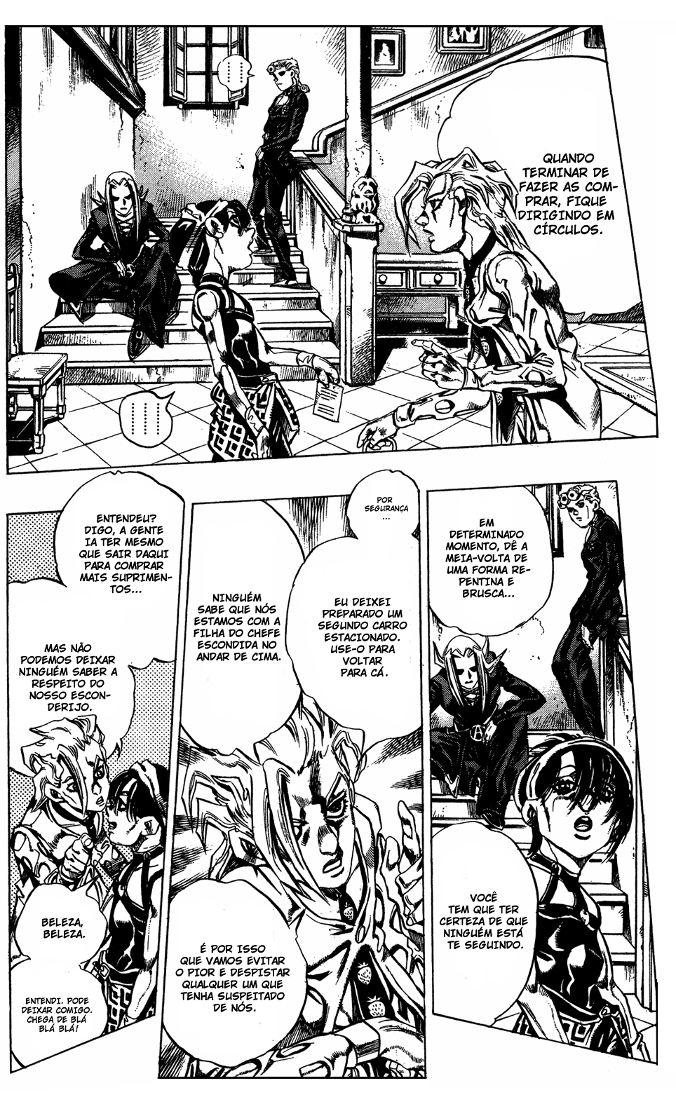 Read JoJo's Bizarre Adventure Part 5  Golden Wind PT-BR Manga Online
