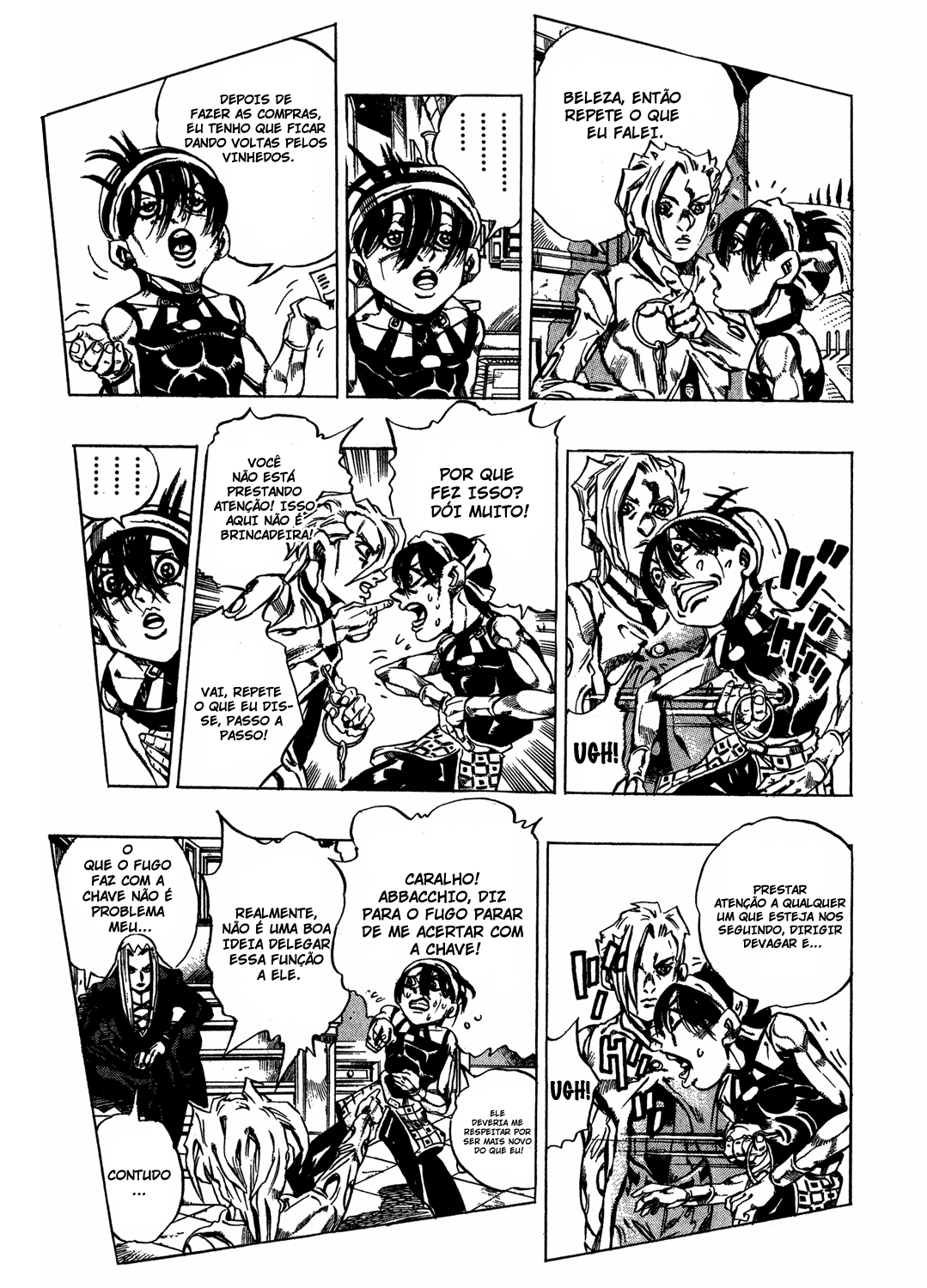 Read JoJo's Bizarre Adventure Part 5  Golden Wind PT-BR Manga Online