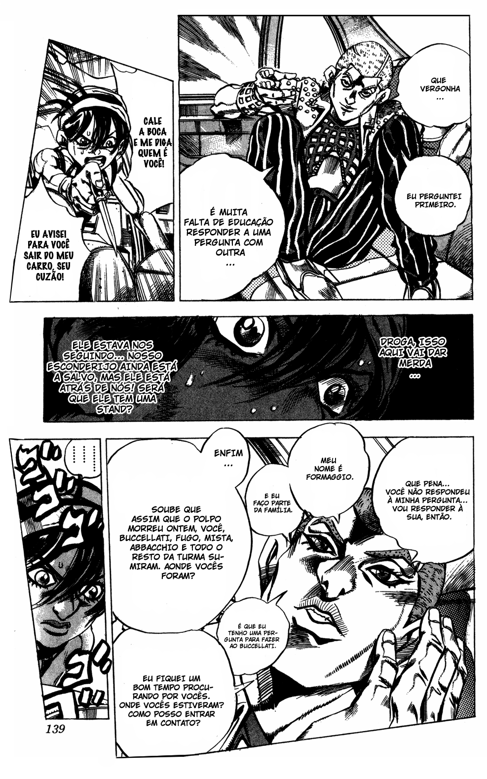 Read JoJo's Bizarre Adventure Part 5  Golden Wind PT-BR Manga Online