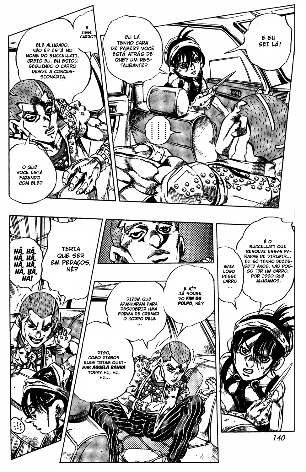 Read JoJo's Bizarre Adventure Part 5  Golden Wind PT-BR Manga Online