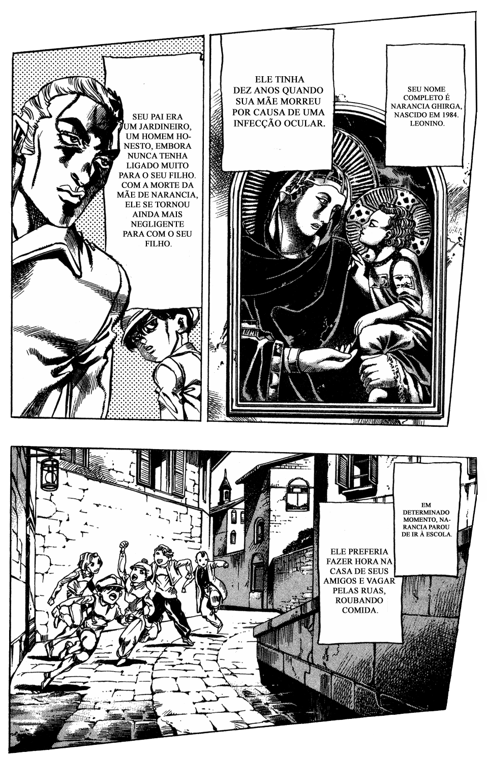 Read JoJo's Bizarre Adventure Part 5  Golden Wind PT-BR Manga Online