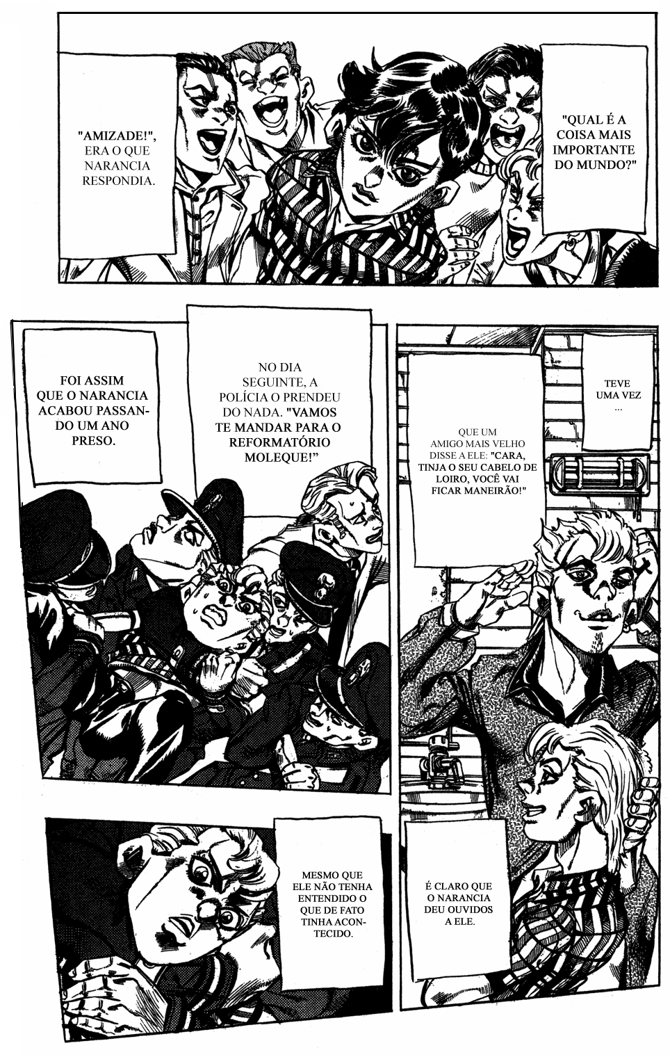 Read JoJo's Bizarre Adventure Part 5  Golden Wind PT-BR Manga Online
