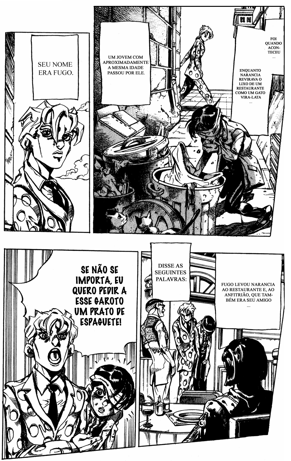 Read JoJo's Bizarre Adventure Part 5  Golden Wind PT-BR Manga Online