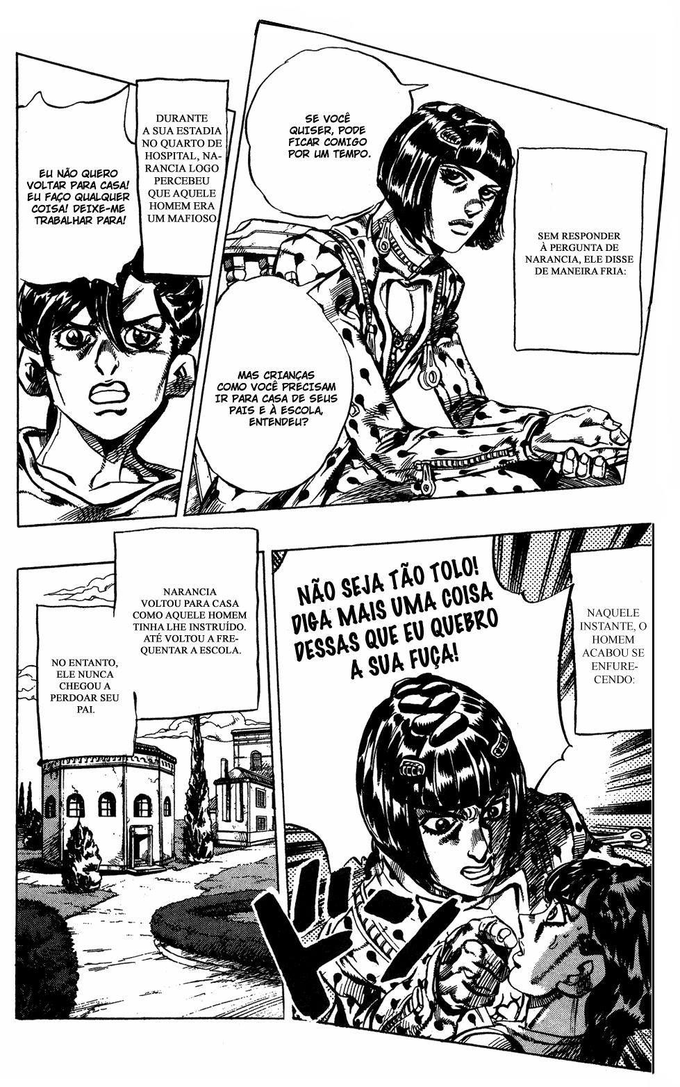 Read JoJo's Bizarre Adventure Part 5  Golden Wind PT-BR Manga Online