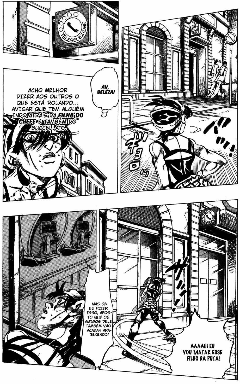 Read JoJo's Bizarre Adventure Part 5  Golden Wind PT-BR Manga Online