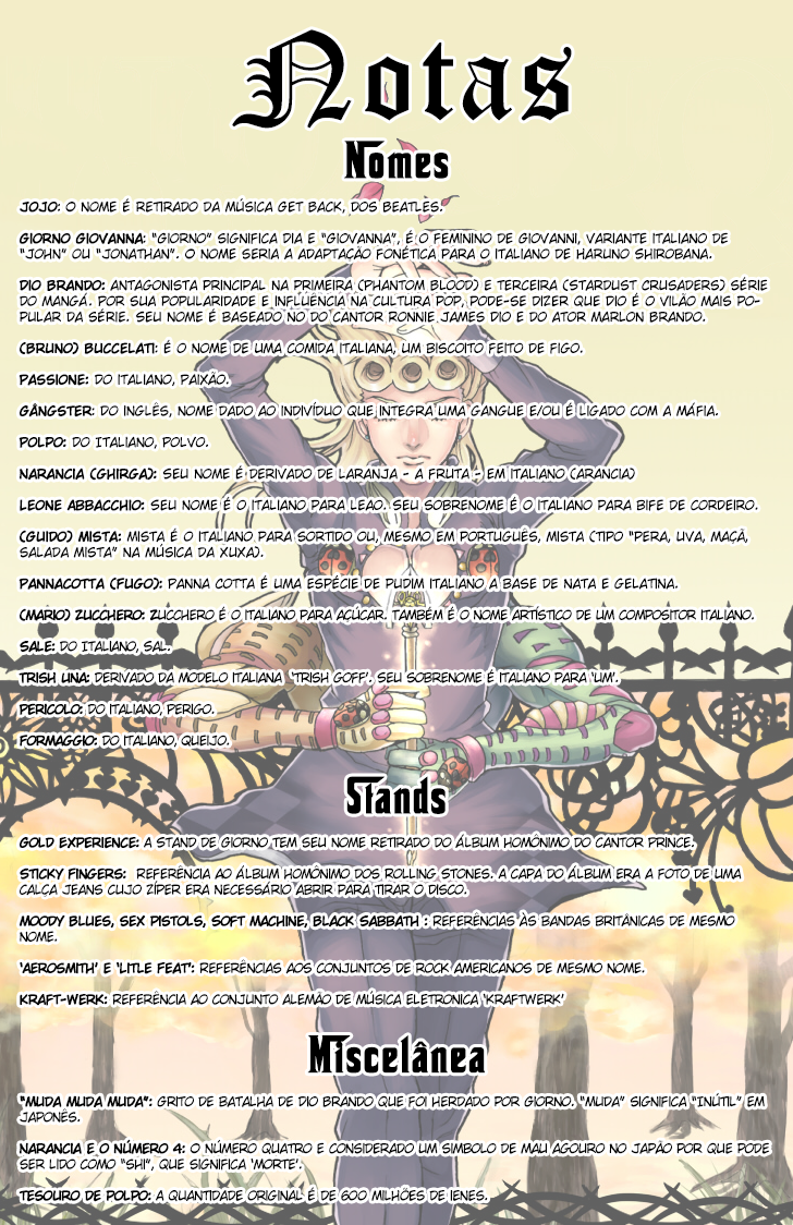 Read JoJo's Bizarre Adventure Part 5  Golden Wind PT-BR Manga Online