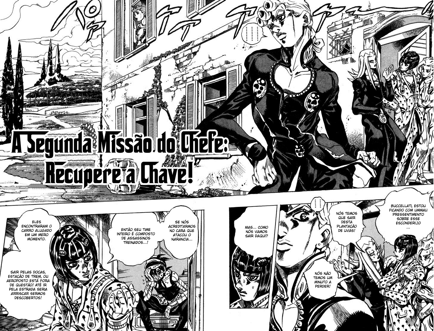 Read JoJo's Bizarre Adventure Part 5  Golden Wind PT-BR Manga Online