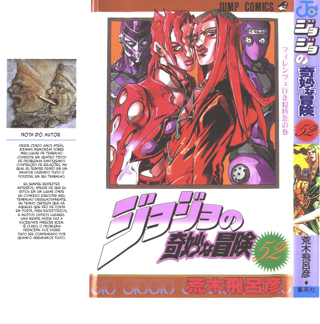 Read JoJo's Bizarre Adventure Part 5  Golden Wind PT-BR Manga Online