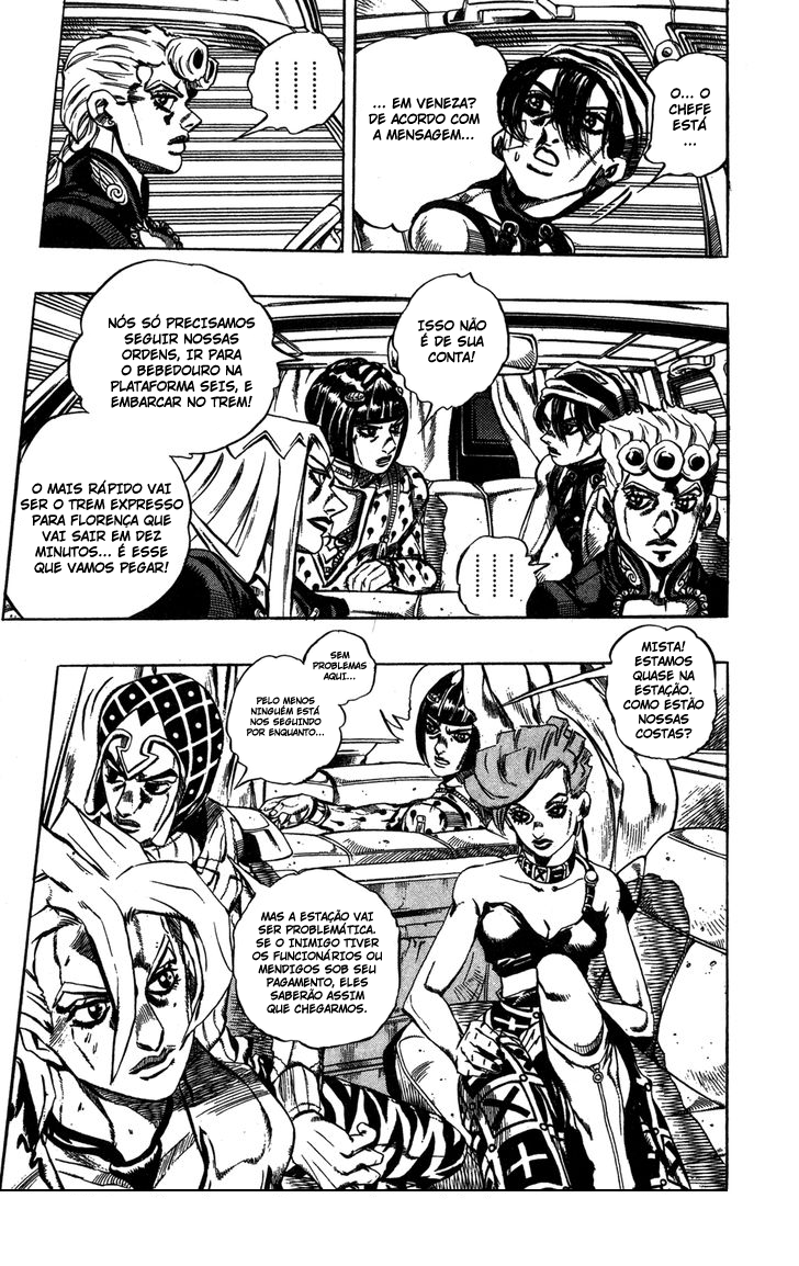 Read JoJo's Bizarre Adventure Part 5  Golden Wind PT-BR Manga Online
