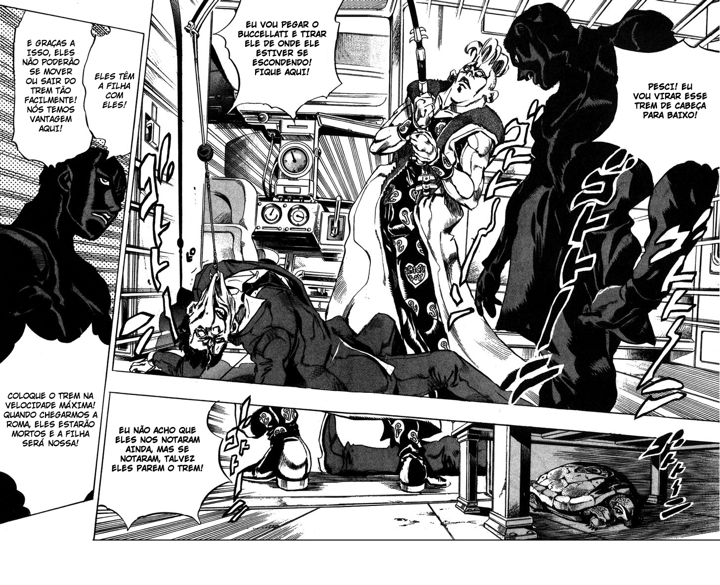 Read JoJo's Bizarre Adventure Part 5  Golden Wind PT-BR Manga Online