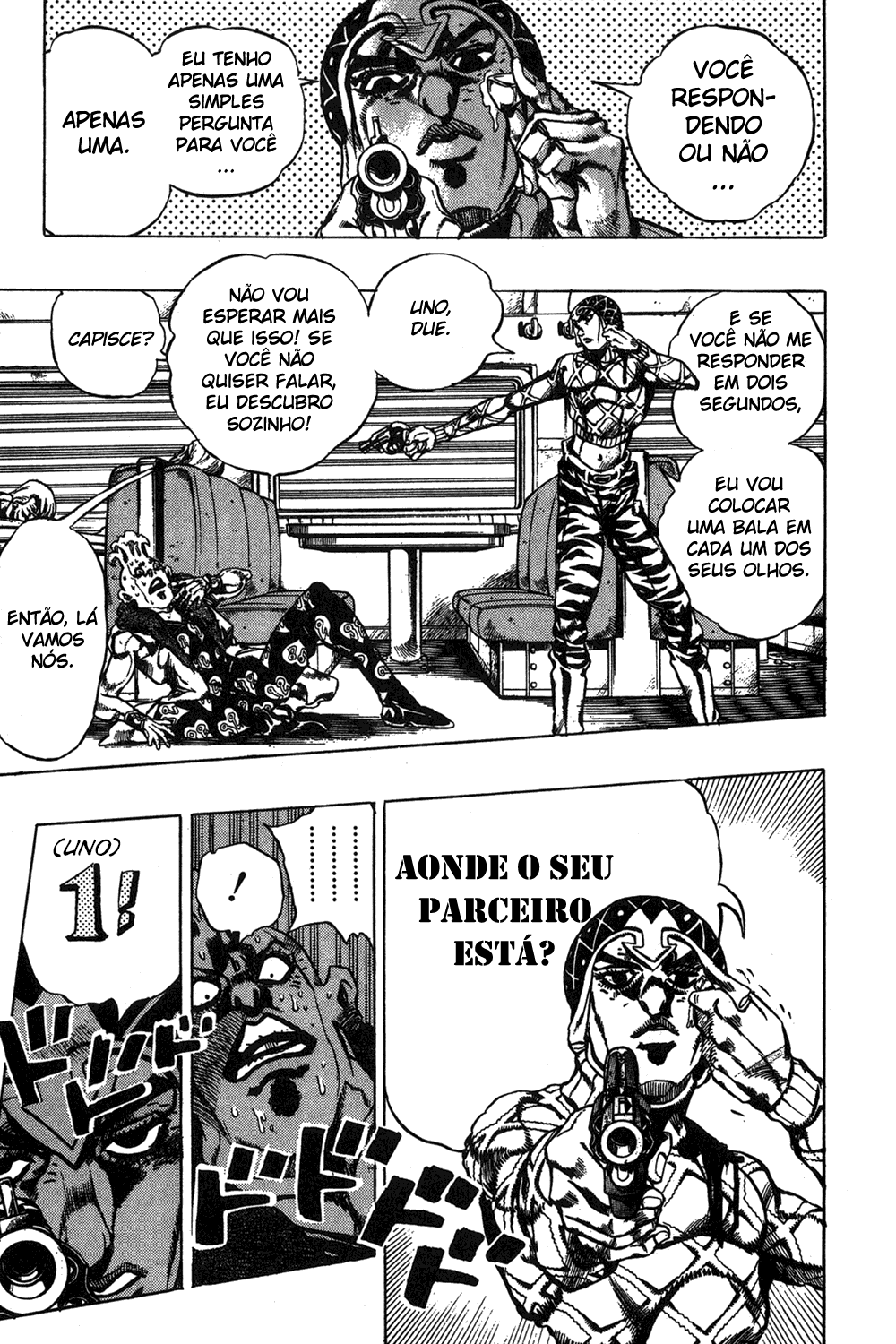 Read JoJo's Bizarre Adventure Part 5  Golden Wind PT-BR Manga Online