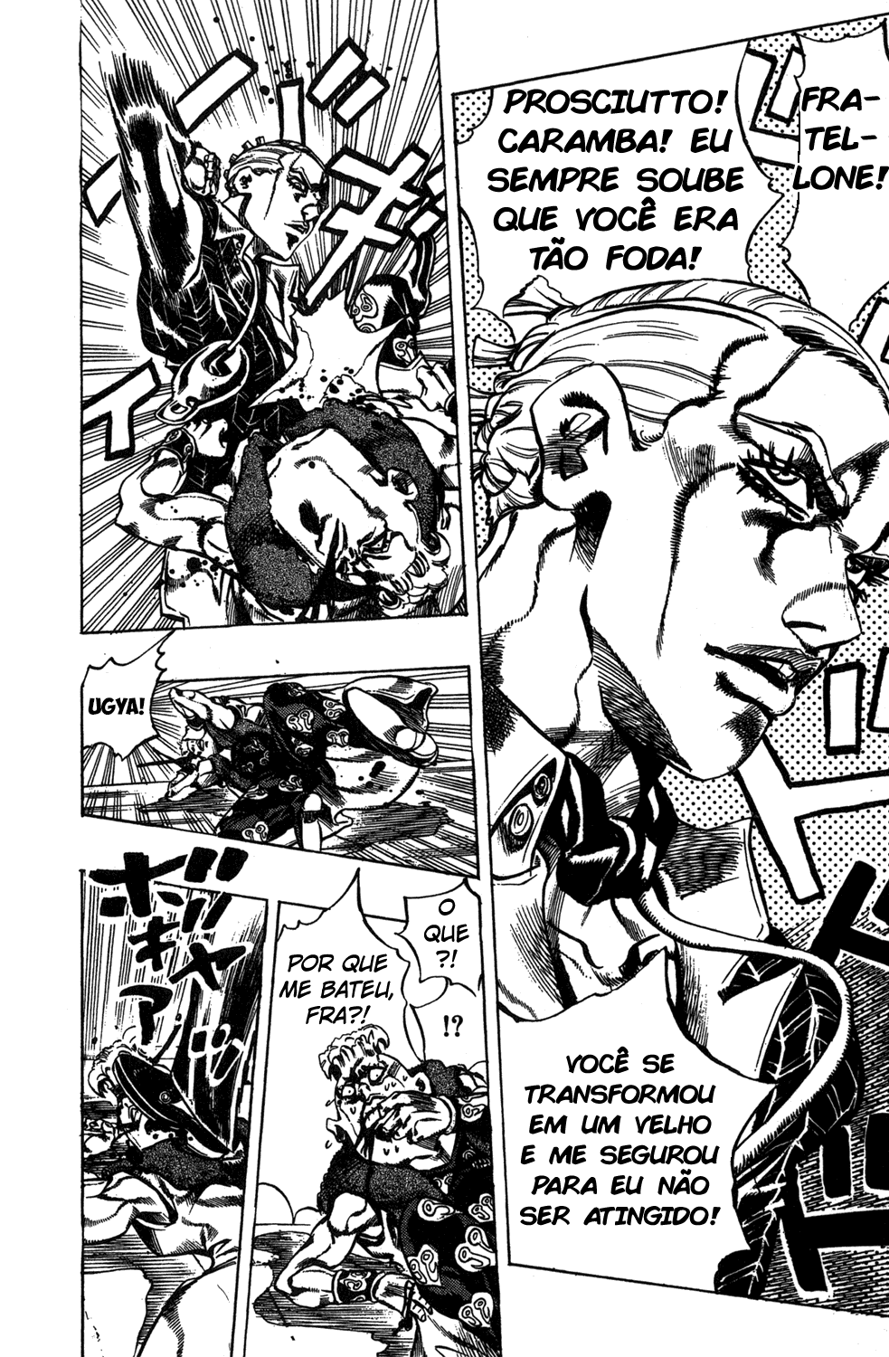 Read JoJo's Bizarre Adventure Part 5  Golden Wind PT-BR Manga Online