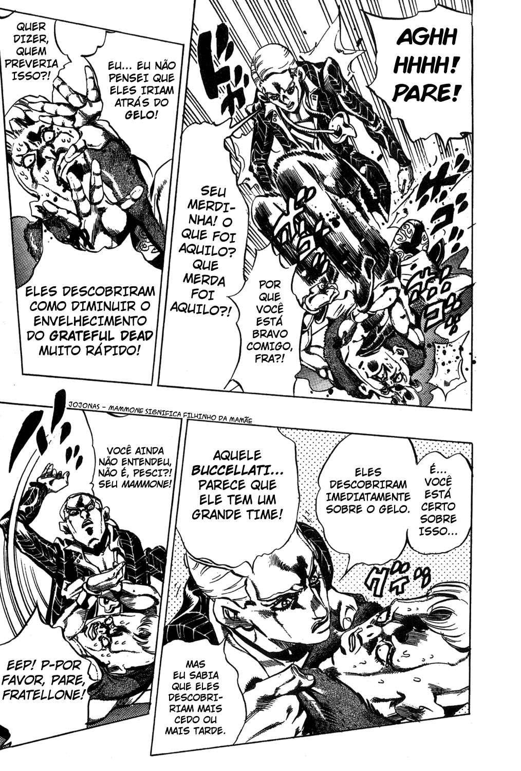 Read JoJo's Bizarre Adventure Part 5  Golden Wind PT-BR Manga Online