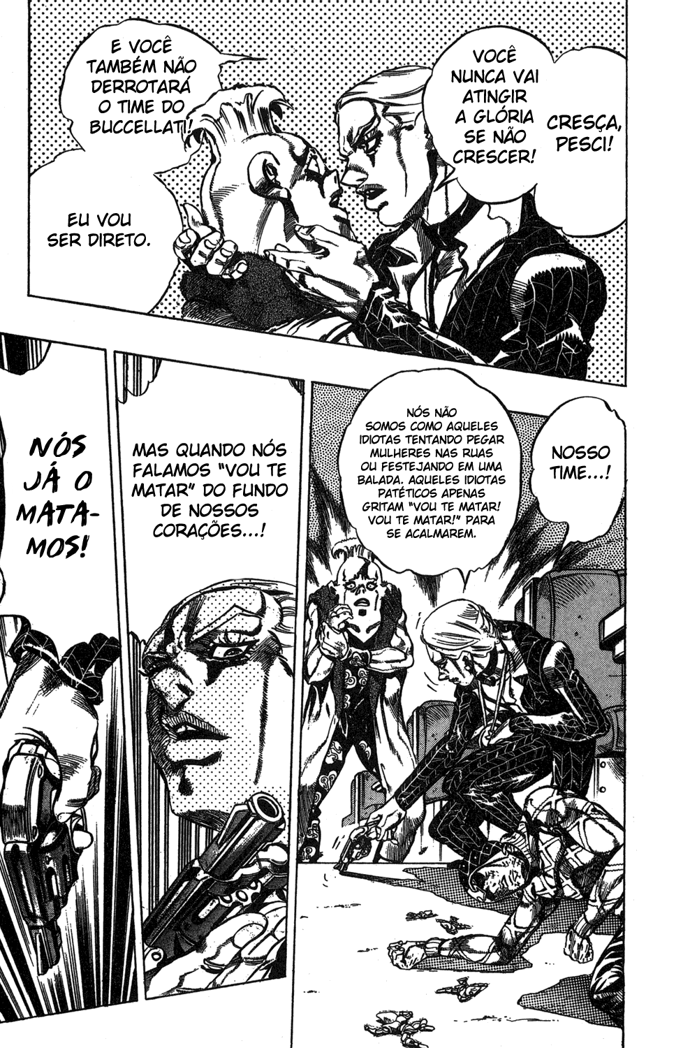 Read JoJo's Bizarre Adventure Part 5  Golden Wind PT-BR Manga Online