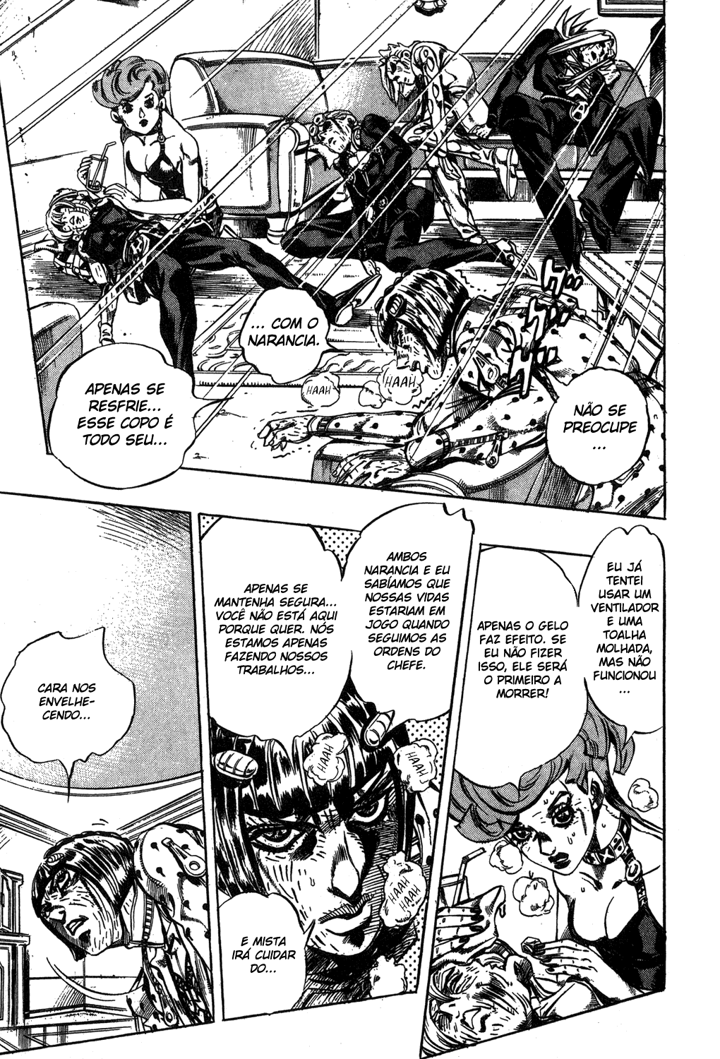 Read JoJo's Bizarre Adventure Part 5  Golden Wind PT-BR Manga Online