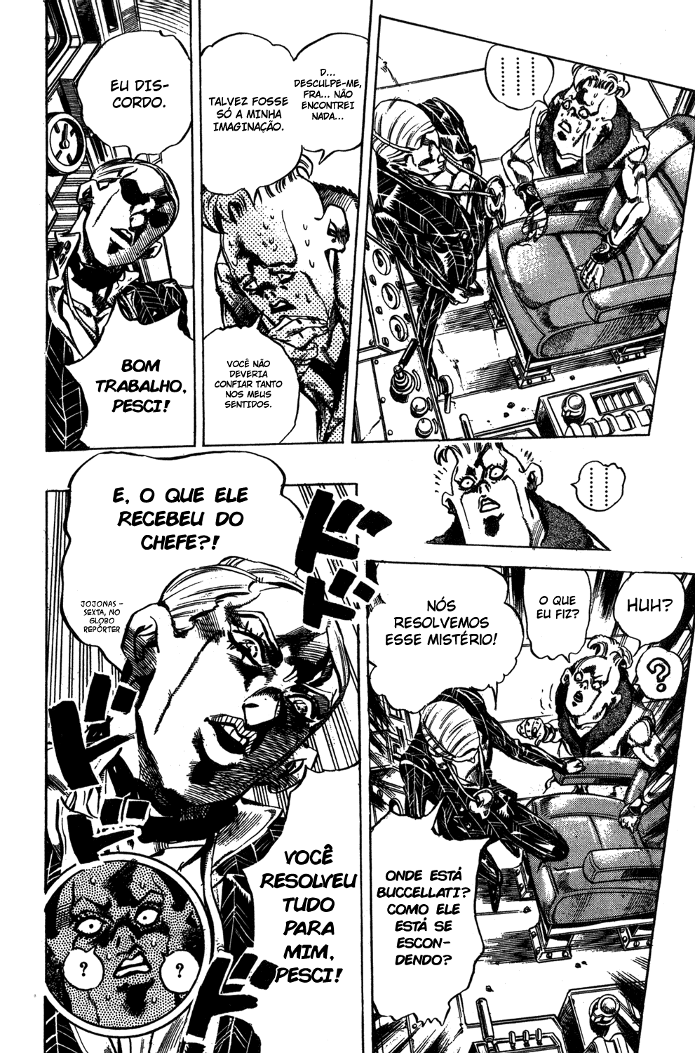 Read JoJo's Bizarre Adventure Part 5  Golden Wind PT-BR Manga Online