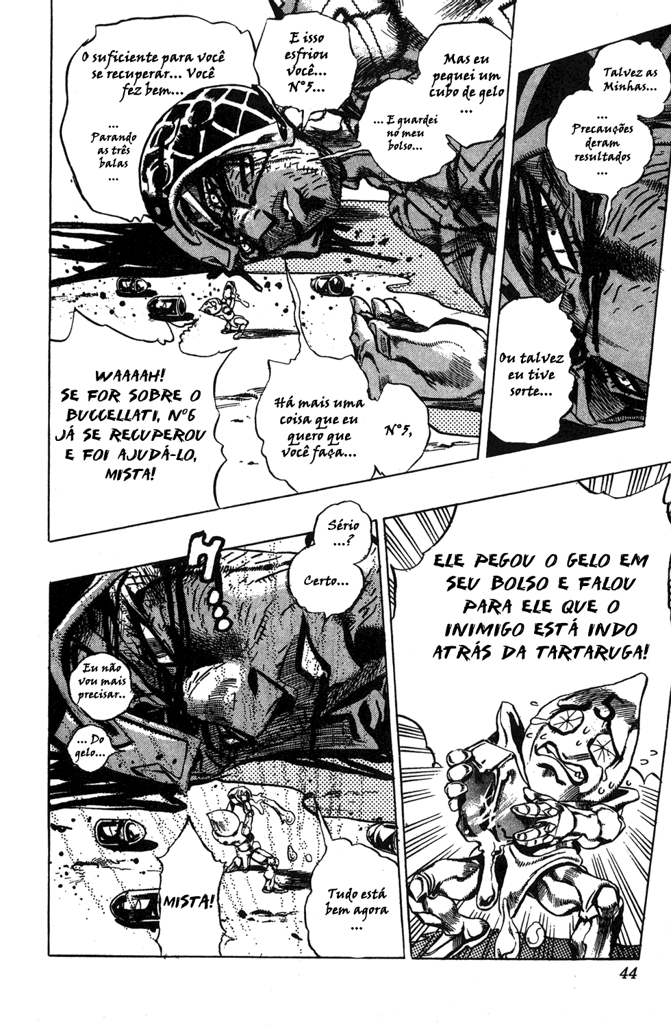Read JoJo's Bizarre Adventure Part 5  Golden Wind PT-BR Manga Online