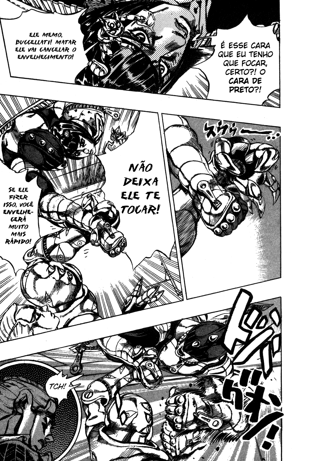 Read JoJo's Bizarre Adventure Part 5  Golden Wind PT-BR Manga Online