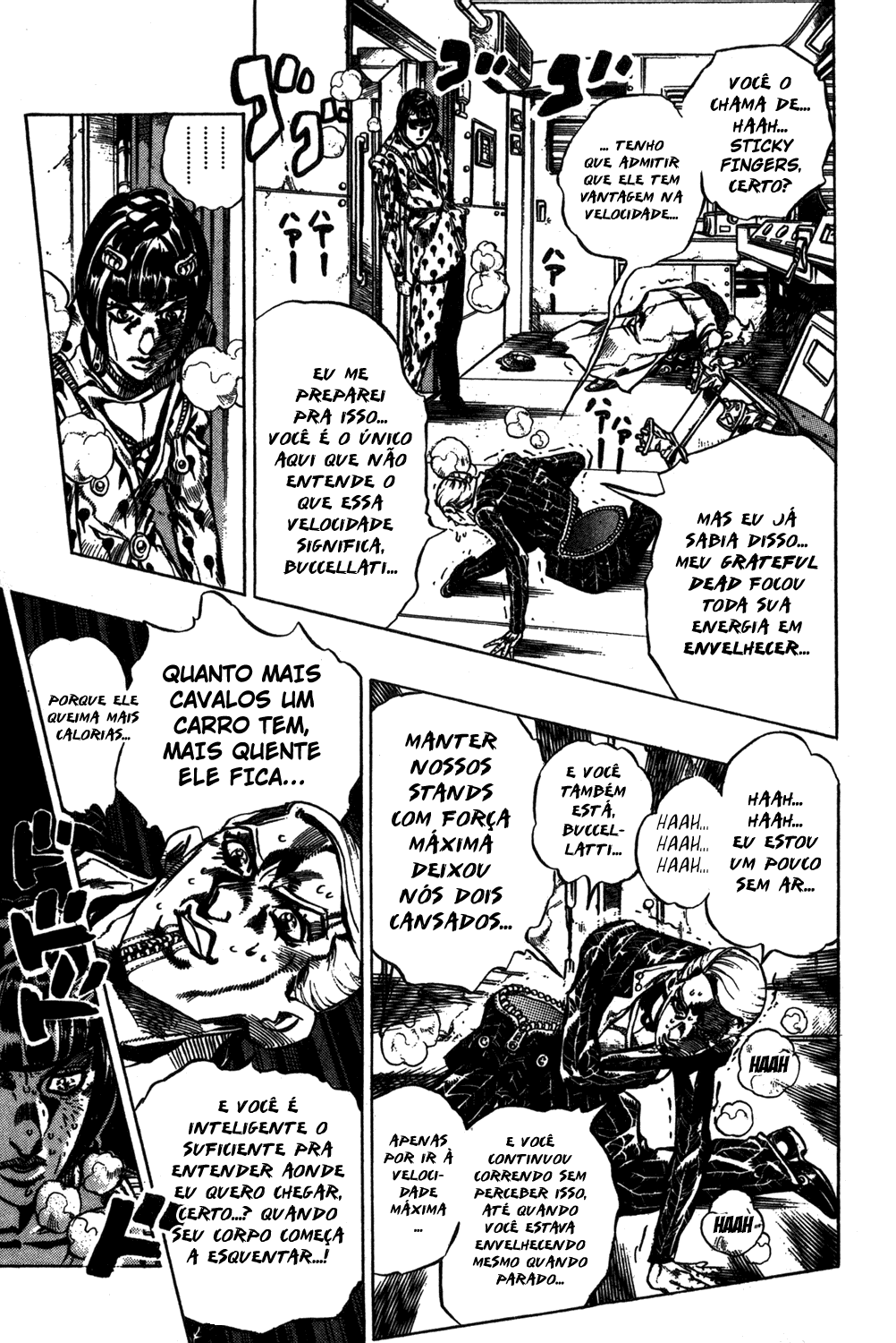 Read JoJo's Bizarre Adventure Part 5  Golden Wind PT-BR Manga Online