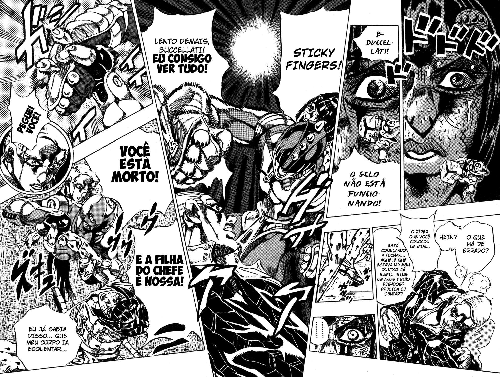 Read JoJo's Bizarre Adventure Part 5  Golden Wind PT-BR Manga Online