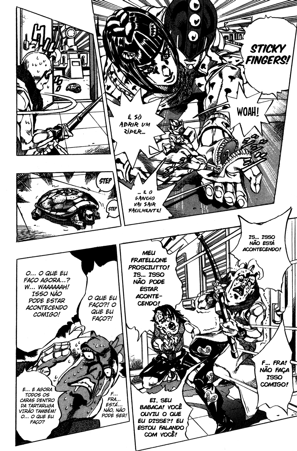 Read JoJo's Bizarre Adventure Part 5  Golden Wind PT-BR Manga Online