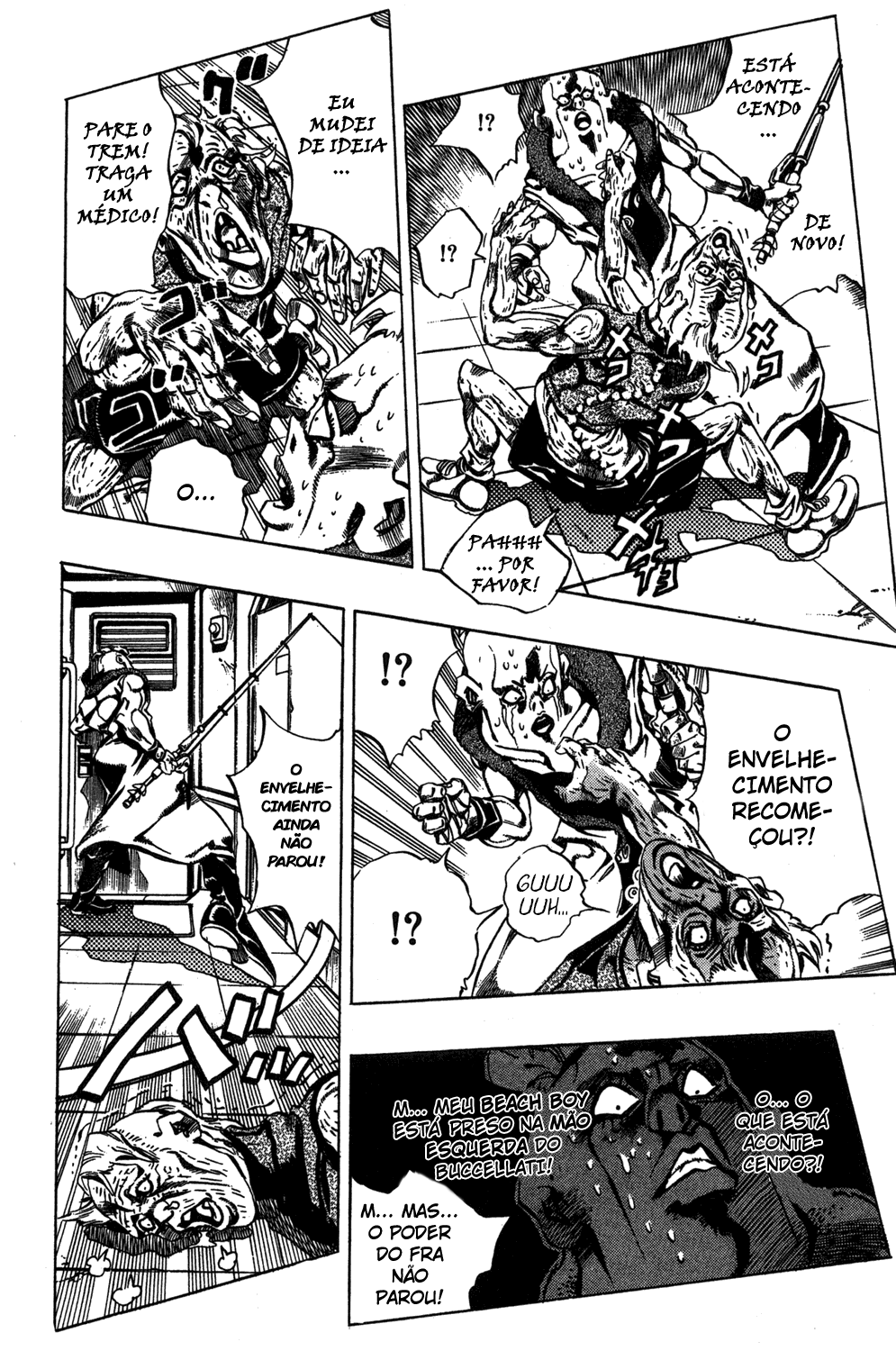 Read JoJo's Bizarre Adventure Part 5  Golden Wind PT-BR Manga Online