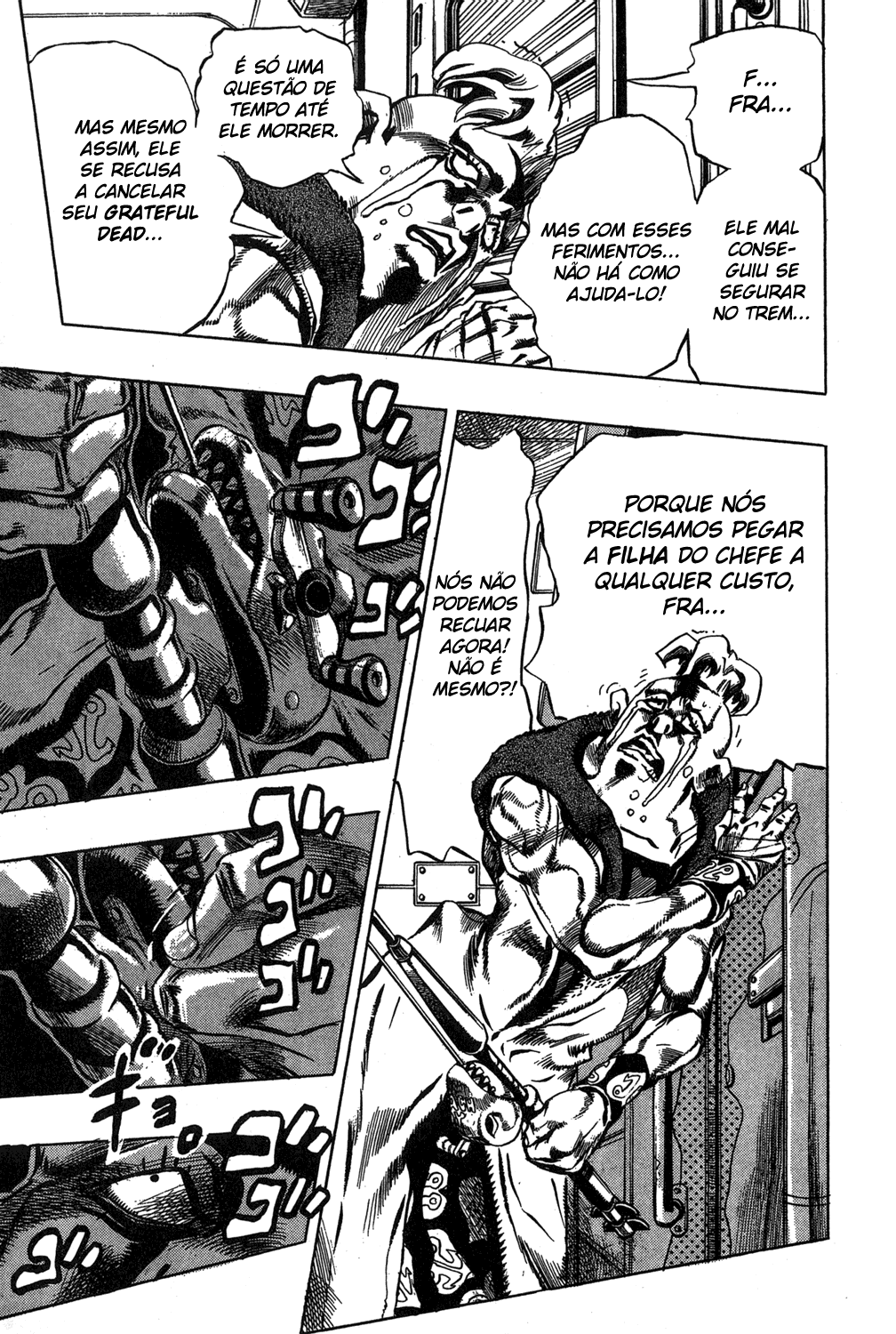 Read JoJo's Bizarre Adventure Part 5  Golden Wind PT-BR Manga Online