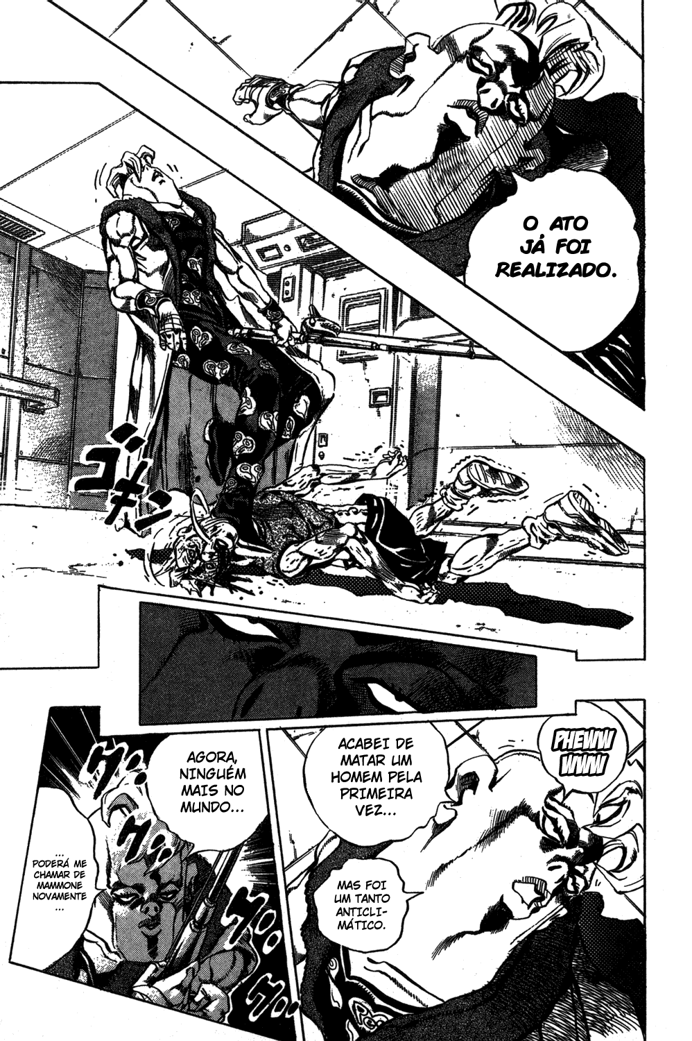 Read JoJo's Bizarre Adventure Part 5  Golden Wind PT-BR Manga Online