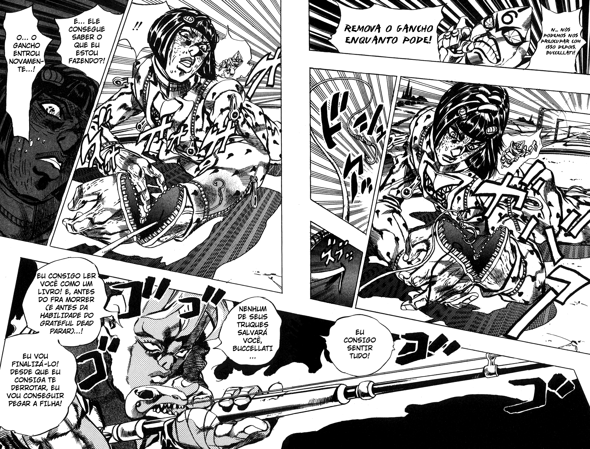Read JoJo's Bizarre Adventure Part 5  Golden Wind PT-BR Manga Online