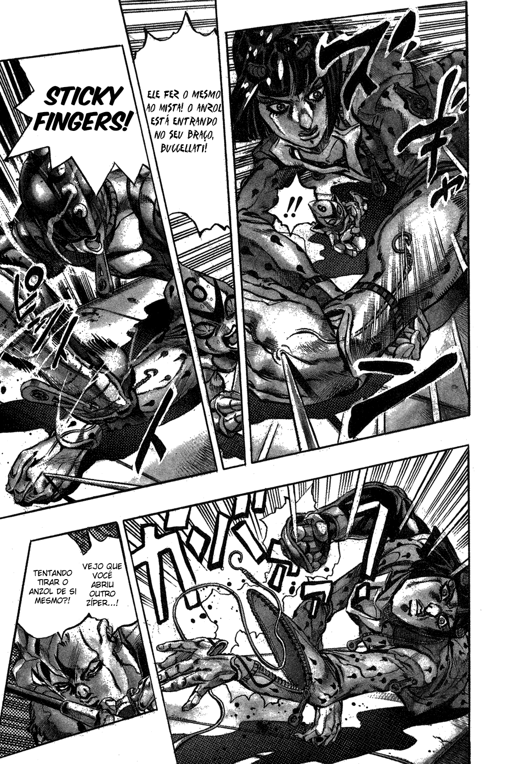 Read JoJo's Bizarre Adventure Part 5  Golden Wind PT-BR Manga Online