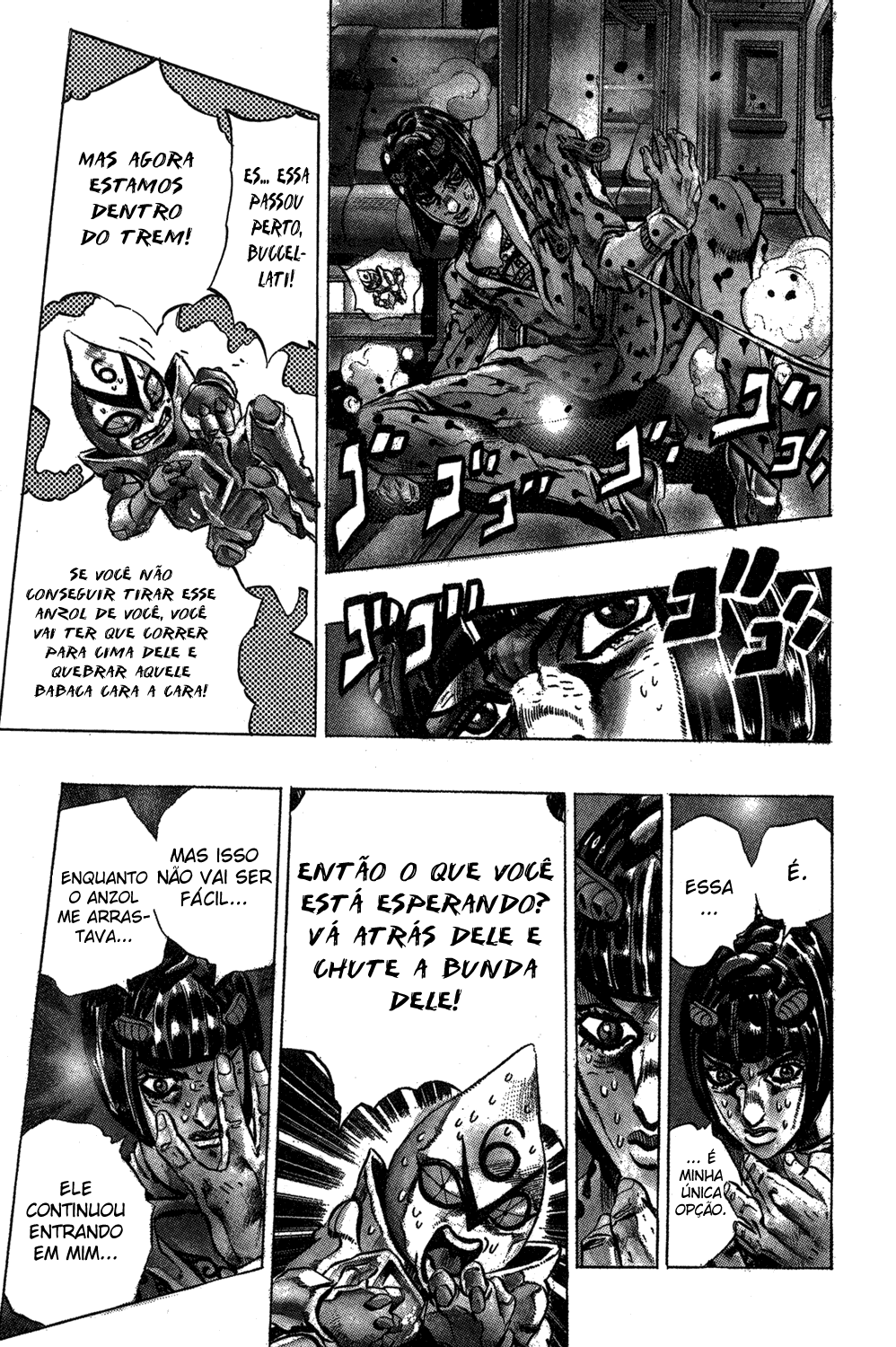 Read JoJo's Bizarre Adventure Part 5  Golden Wind PT-BR Manga Online