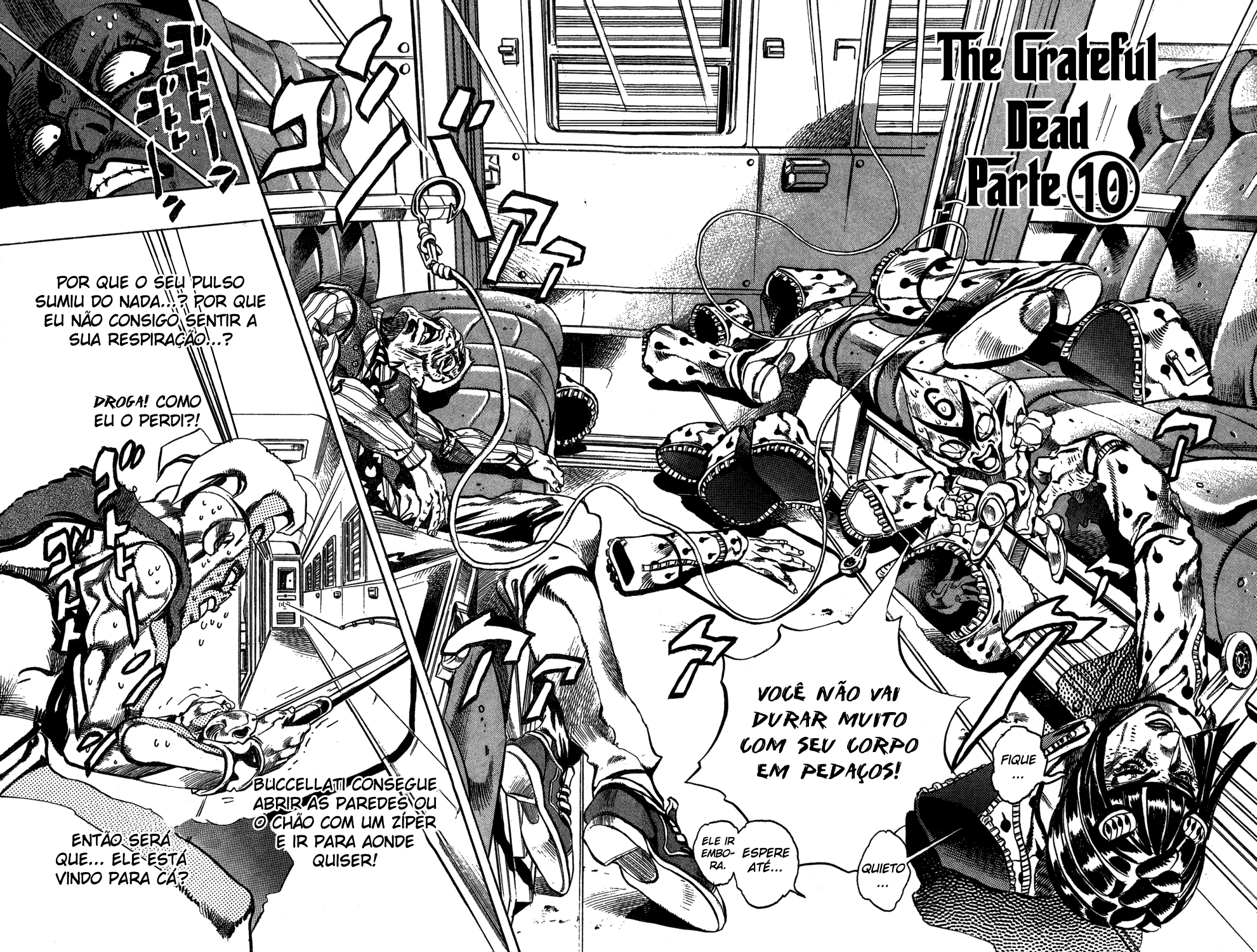 Read JoJo's Bizarre Adventure Part 5  Golden Wind PT-BR Manga Online