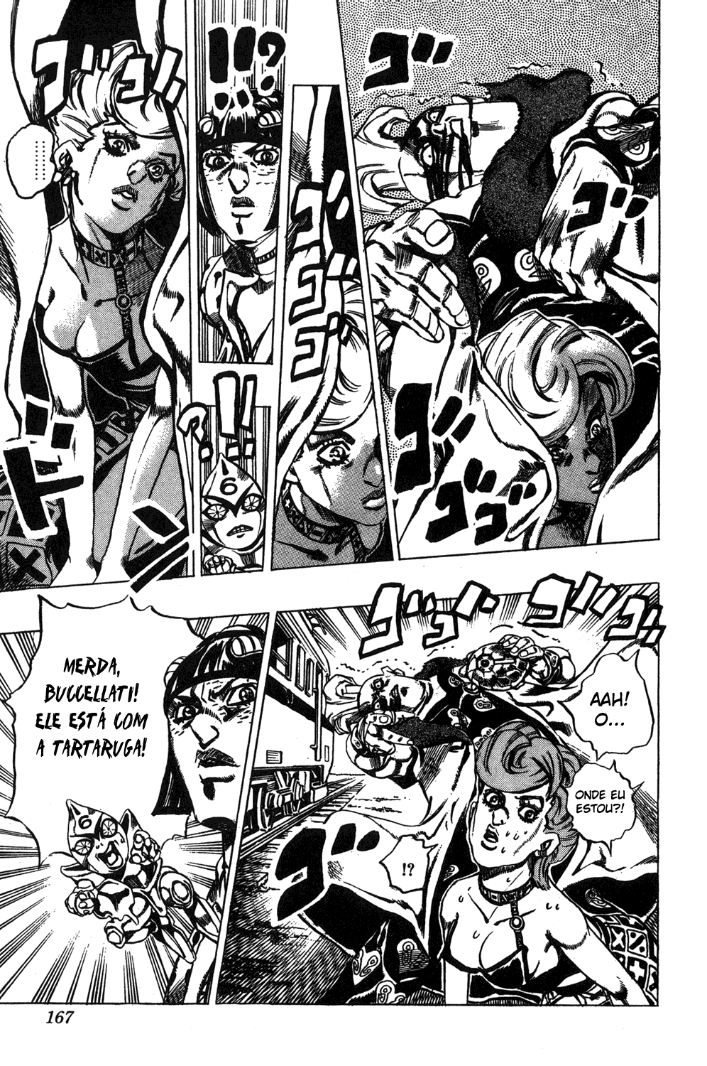 Read JoJo's Bizarre Adventure Part 5  Golden Wind PT-BR Manga Online