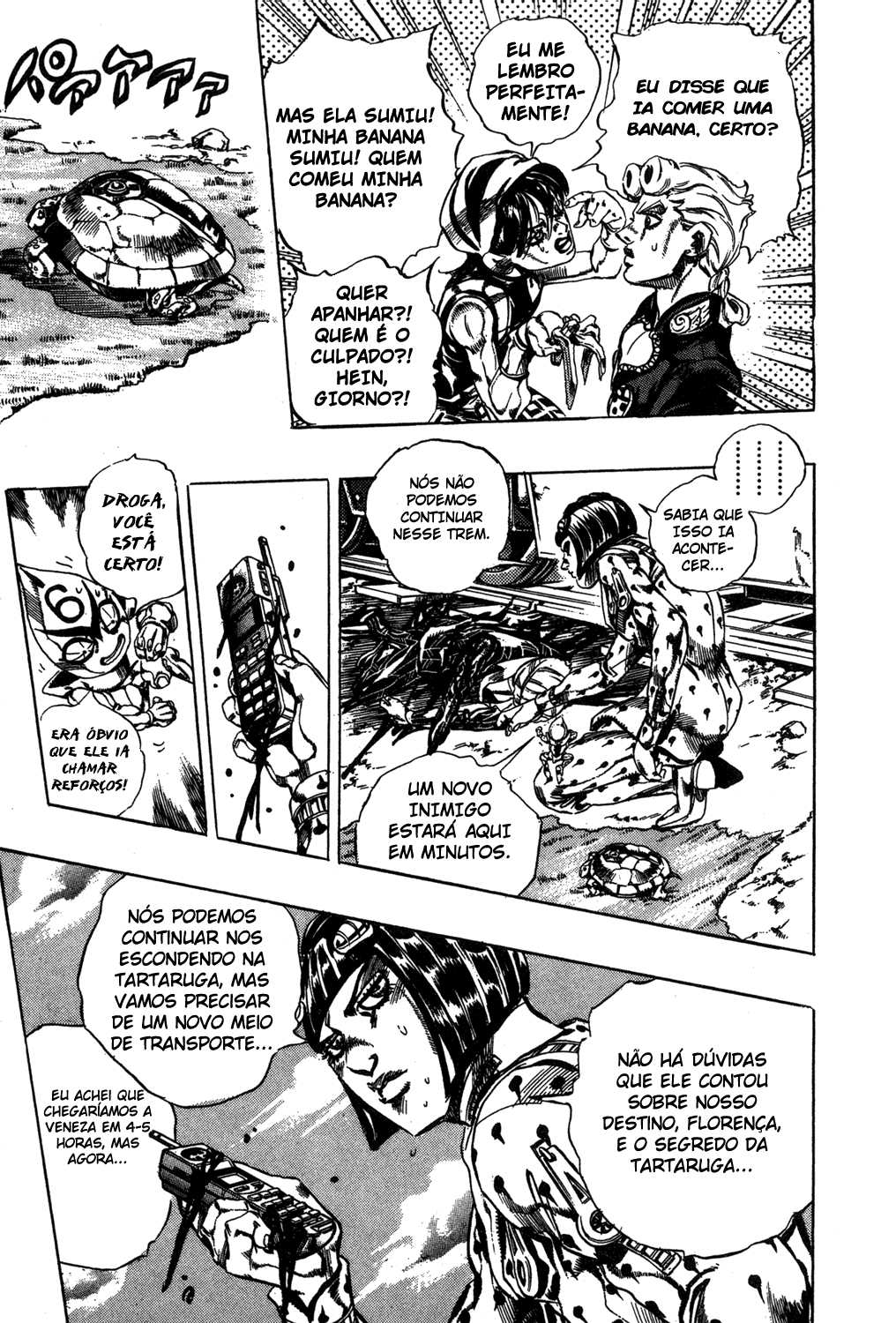 Read JoJo's Bizarre Adventure Part 5  Golden Wind PT-BR Manga Online