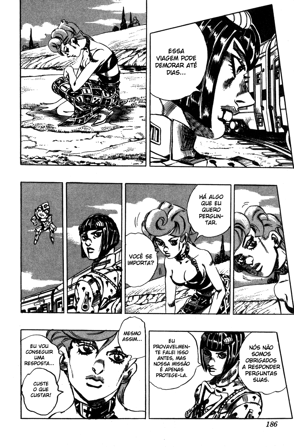 Read JoJo's Bizarre Adventure Part 5  Golden Wind PT-BR Manga Online